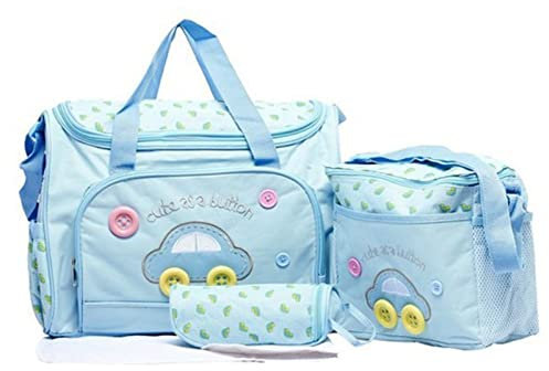 TEUOPIOE Umstandstasche, kleine Wickeltasche, Rucksack, Babytasche für Mama, Wickelrucksack, große Kapazität, Mamatasche für Krankenhaus und Wochenendreisen, funktionale Babytasche für (Himmelblau)
