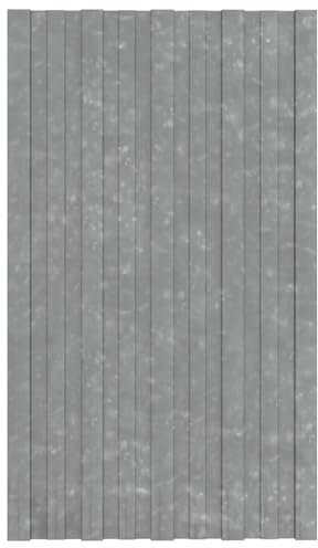 Sufrk Dachpaneele 36 STK. Verzinkter Stahl Silbern 80x45 cm Wellplatten Dach Dachplatten Bleche FüR Dach Wellblechplatten FüR Dach