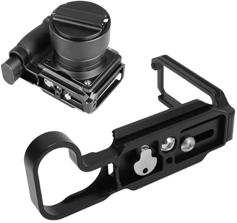 DSLR Camera L Bracket for Hasselblad X2D, Vertical Quick Release Plate with Side 1/4 Inch Screw Holes, Camera Quick Release Mount for Hasselblad X2D Camera