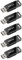 PNY Pack di 5 Unità Flash 64GB Attaché X USB 3.2 Gen 1, chiavetta di prestazioni avanzate fino a 130 MB/s di lettura, memorizzazione e trasferimento dati, portatile, affidabile, durevole, Tipo A