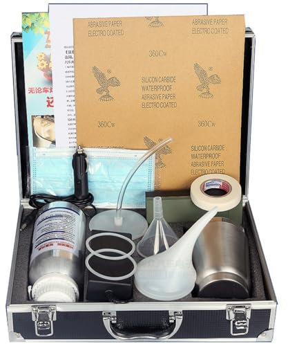 Générique Kit Restauration Phare Voiture,Kit Renovateur Phare Voiture 800ml avec Valise,Kit Polissage Phare Voiture,Kit Réparation Phare pour Nettoyage Efficace Jaunissement/Grattage/Flou/Oxydation