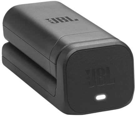 JBL Battery 200 with Charging Case, for PartyBox, Black | Powerbank, Guaranteed JBL Quality, Compatible with PartyBox Club 120, Encore 2, Encore Essential 2 and On-The-Go 2