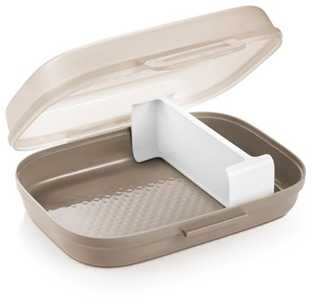 Tescoma 896988 Contenitore porta sandwich con divisorio, linea 4FOOD