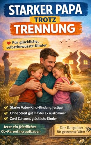 Starker Papa trotz Trennung: Wie du für dein Kind da bist – ohne Streit, Schuldgefühle und Loyalitätskonflikte, Der Ratgeber für Väter nach Trennung – ... Konflikte reduzieren, Kinder schützen