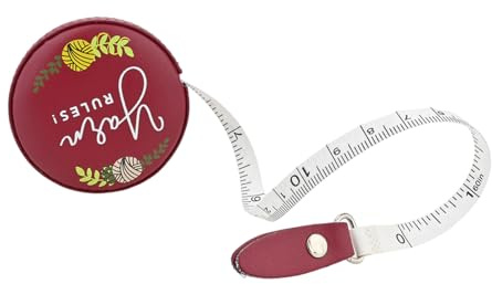 Mètre ruban souple et flexible - Règle de couture rétractable - Petit outil de couture - Taille de poche pour une utilisation facile - Petit outil de couture