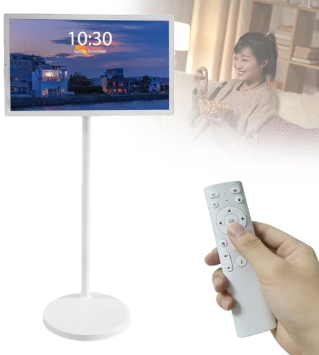 Televisión Móvil Táctil Android 21.5/24/27/32” 1080p/4k Sin Cables, para Oficina, Gimnasio, Entretenimiento Y Más, con Batería De ampia Duración Y Bluetooth(4+64G,24in)