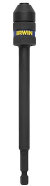 Irwin Tools IRWIN 1869516 Impact Performance Series Quick Change Bit Extension, 1/4-Inch Shank, 6-Inch