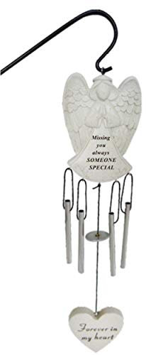 Angraves Someone Special Guardian Angel Miss You Always Graveside Memorial Wind Chime
