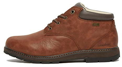 Brasher Men's Country Traveller Waterproof Leather Walking Shoes, Men's Hiking Shoes, Hiking & Outdoor Recreation Footwear