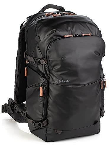 Shimoda Explore V2 35 Wasserdichter Kamerarucksack, passend für DSLR, DSLR-Kameras, Batterien und Objektive, mittlere DSLR V2 Core Unit Modular-Kamera-Einsatz im Lieferumfang enthalten, Schwarz