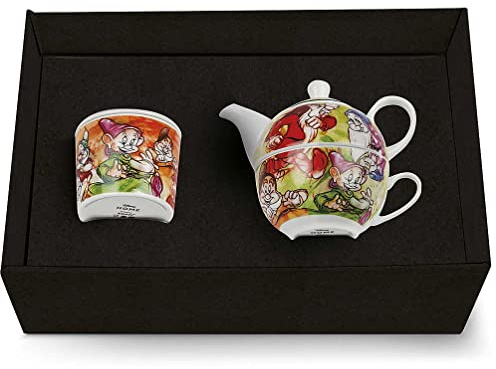 Egan Disney 133012 Set Teekanne + Zuckerdose 7 Zwerge