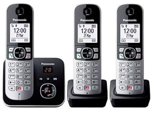 Téléphone sans fil Panasonic DECT TRIO REP BLOCAGE AUTO DES APPELS PUB