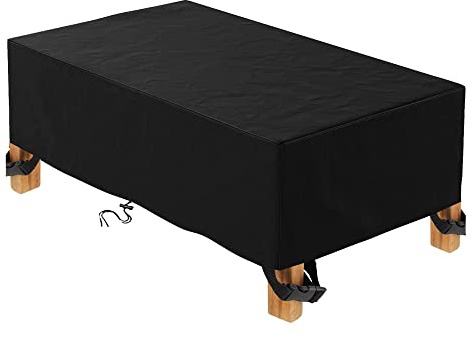 TopSoul Abdeckung Gartenmöbel Wasserdicht 86x86x36cm Multi Größe Abdeckplane Gartenmöbel 600D Schutzhülle Gartenmöbel Terrasse Gartenmöbel Abdeckungen für Gartenmöbel Sets Tische und Stühle