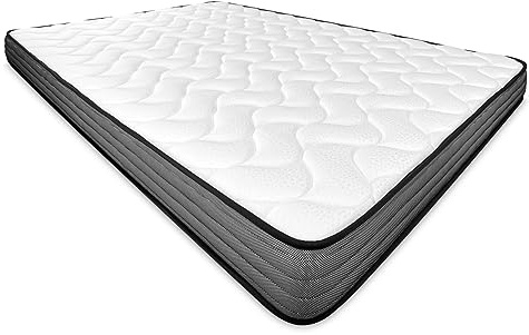 Homey - Colchón Andrea Reversible 135 x 190 cm, Ideal para Camas Nido o Literas, Antiácaros, Antibacterias e Hipoalergénico