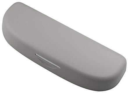 Auto-Sonnenbrillen-Brillenhalter-Etui, für Audi A3 A4 B6 B8 A6 C6 80 B5 B7 A5 Q5 Q7 TT 8P 100 8L C7 8V A1 S3 Q3 A8 B9 A7 2012–2020, Grau