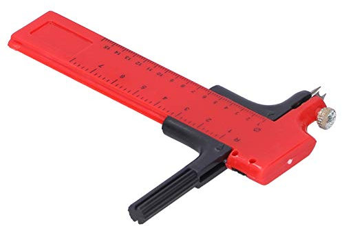 Cutter, S Film de Papier Tondeuse à Vinyle Appareils de Mesure de Coupe Circulaire Outil de Quincaillerie d'artisanat en Caoutchouc pour Un Diamètre de 10 Mm à 150 Mm,