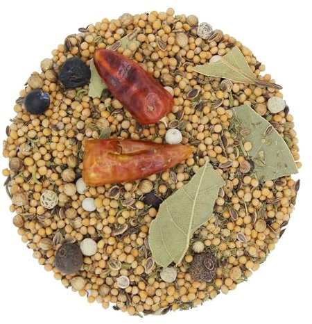 1000Kräuter Einlegegewürz Einmachgewürz grob für Gurken und Gemüse klassische Mischung mit Chilischoten (250g)