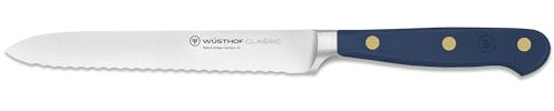 WÜSTHOF Classic cuchillo para fiambres de 14 cm, Wild Blueberry (Azul)