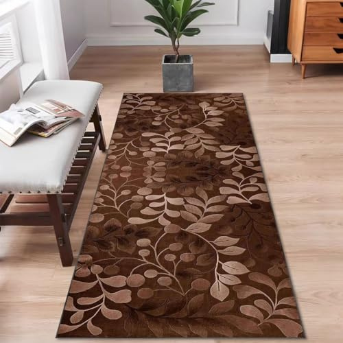 Bnehwogu Tappeto Passatoia da Cucina 40 x 120 cm, Lavabile Tappeto Corridoio, Moderno Antiscivolo Tappeti Runner Passatoia Lungo Tappeti di Zona per Camera da Letto Soggiorno Corridoio Bagno