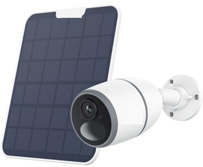 VEKELETE 5MP 3G/4G LTE PT Camera 4K 8MP Cellular Outdoor Security Camera Smart Detection Battery/Solar Powered IP Camera(E/U_8MP CAM ADD SOLAR_PAL)