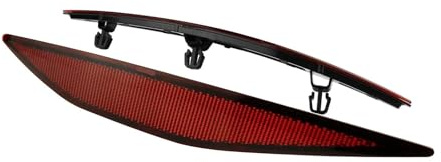 Bremse Rückfahrlicht Rückleuchte Paar Heckstoßstangenreflektor für VW für Golf MK7 VII 2012–2016, L+R
