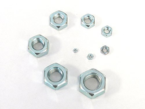 EM Sechskantmuttern M16 x 1,5 Feingewinde, DIN 934-8, verzinkt, Muttern (30)
