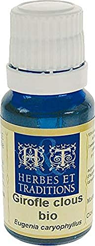 Herbes et Traditions Huile Essentielle Girofle Clou Bio 10 ml