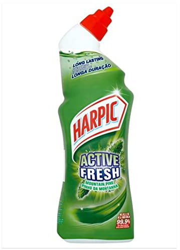 Harpic Active Fresh Mountain Pine, 750 ml (Pack of 1) White