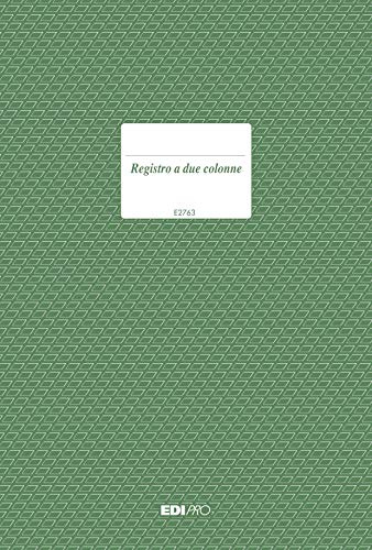 EDIPRO - E2763 - Registro 2 colonne 96 pagine f.to 31x21