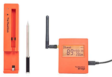 The MeatStick BR651 Set 3: mit WiFi Bridge, Ladegerät und Transporttasche