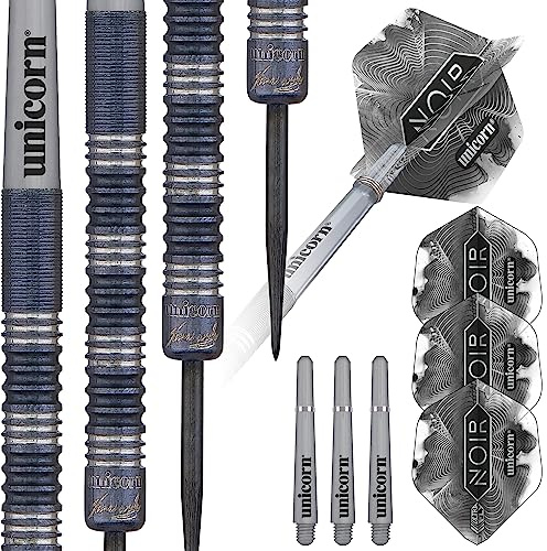Unicorn Dartpfeile-Set mit Stahlspitze, James The Machine Wade, 90% Wolfram, 20 g, 21 g, 22 g, 23 g oder 24 g