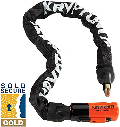 Kryptonite Evolution Series 4 1090 Kettenschloss, 90 cm, goldfarben