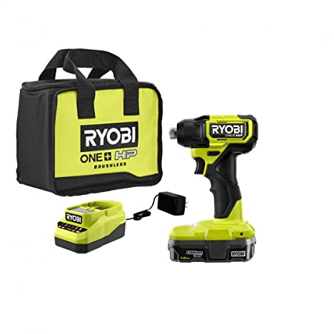 Compra especial: RYOBI 18V ONE+ HP Kit de destornillador de impacto compacto sin escobillas de 1/4 pulgadas (PSBID9KMX)
