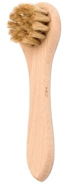 Bama Cream Brush Light - Auftragsbürste für effektives und schonendes Auftragen und Verteilen von Schuhcreme auf den Schuhen, mit Naturborsten & Holzgriff