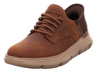 Skechers GARZA herrskor, Mörkbrunt, 42 EU
