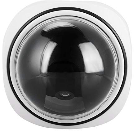 Yctze Telecamera di Sorveglianza a Cupola Senza Fili per Interni/esterni - di Videocamere Finte per la Sicurezza Domestica, Mini Simulazione per Casa di Cura, Senza Marca