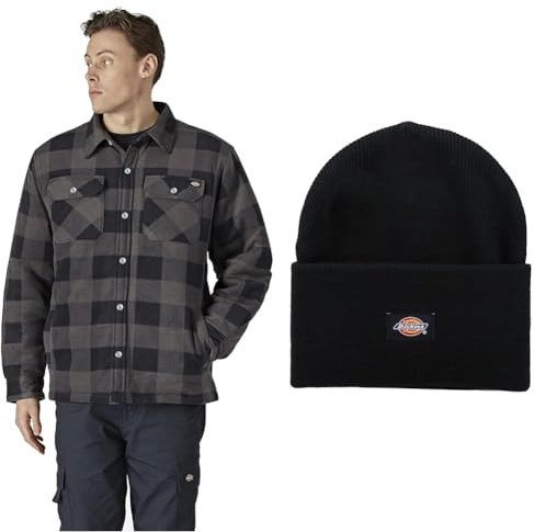 Dickies Chemise Portland + Bonnet À Revers en Acrylique