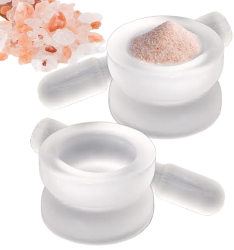 Cuenco de Molienda | Pequeño Mortero de Laboratorio - Gadgets de Cocina Portátiles para Ajo Nuez Guacamole Pasta de Curry Polvos de Especias Pesto,Laboratorios Jardineros Chefs Herbolarios
