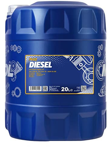 MANNOL Diesel 15W40 CG-4 20L Motorenöle Flasche