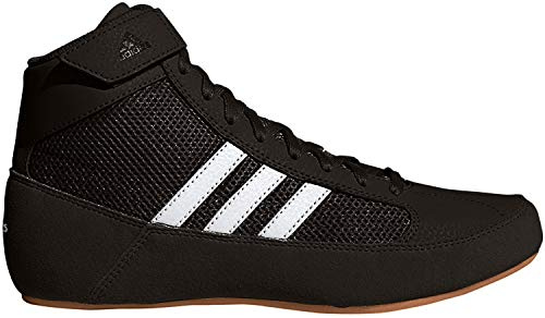 adidas Men's HVC Wrestling Shoe Black White