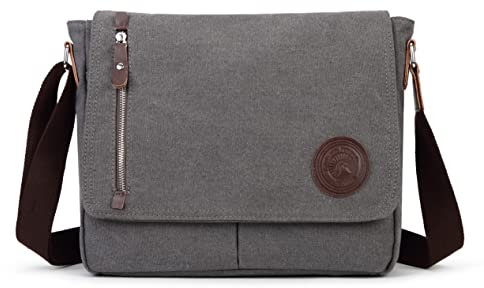 Sechunk Unisex-Erwachsene (nur Gepäck) Gepck-Kuriertasche, Grau_a