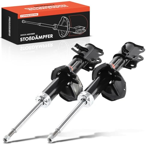 Frankberg 2x Stossdämpfer Stoßdämpfer Vorne Links Rechts 483mm Gasdruck | Kompatibel mit Justy III G3X Ignis II MH Replace# G9502,332803