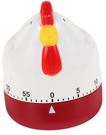 Kichvoe Animal-shape Mechanical Timer Timer for Cooking Baking and Boiling Eggs No Battery Required Easy to Use Design Timing Tool for