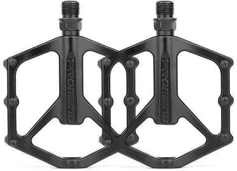 HESHUYAN Pedale Fahrrad Fahrradpedale Lager MTB Rennrad Pedal Plattform Ultraleicht Lager Fahrrad Flache Pedale MTB BMX Fahrrad Teile Fahrradpedale(MTB Pedal)
