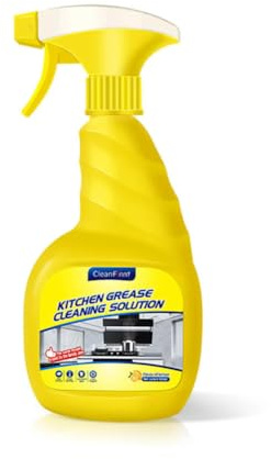 Hoepavy Ugnsrengörare, köksrengörare, ugnsrengörare, kraftig kokrengörare, kökssprej, köksrengöringare, 500 ml hushållskåpa och spishäll rengörare, för avgasfläktar, huvor, kakelväggar, etc