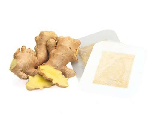 Feetox Detox Fußpflaster zur Entgiftung | 32 Stück | Ingwer | Deep Cleansing Foot Pads | Detox Pflaster Füße | Purisaki Fusspflaster | Schlafpflaster zum Nachtruhu, Stoffwechsel & Abnehmen