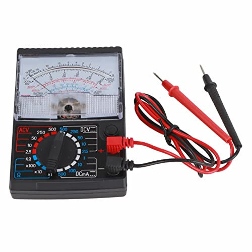 Analoge Zeiger Multimeter Multitester Haltbarer magnetoelektrischer Rektifikationsmessgerät mit 18 Klassen 21 -Bereiche zur Messung des AC -DC -Spannungswiderstands Audiofrequenz