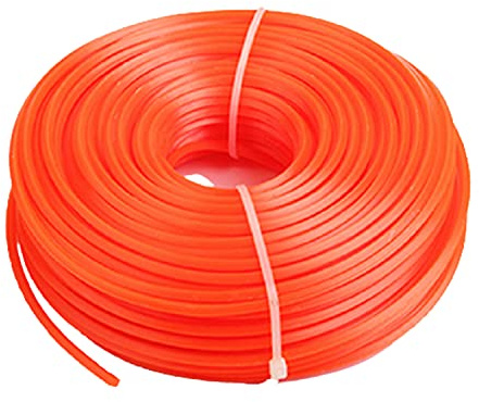 Weed Wacker-tråd Nylon röjsågssnöre trimmertråd lämplig for bensindrivna grästrimmers 3mm(Square)