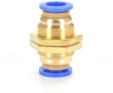 1 Stück PU/PY/PV/PZA/PE Pneumatik-Schlauchverschraubung, Schnellkupplungen for Luft, 4 mm, 6 mm, 8 mm, 10 mm, 12 mm, 14 mm, Wasser-Schlauchkupplung(PM,4MM)