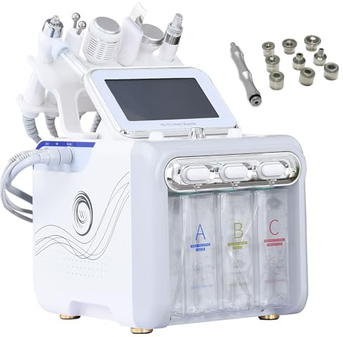 Hydrogen Oxygen Facial Care Machine 7 In 1 Diamond Microdermabrasion Device | Hydrodermabrasion Facial Machine, Comprehensive Skincare, Adjustable Modes And Intensities, For Beauty Salons & Home Use